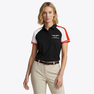 Genesis Scottish Open J.Lindeberg Perinne Polo Shirt - Black - Womens