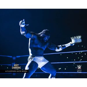 Oba Femi Unsigned 2026 WWE King of the Ring Celebration Photograph