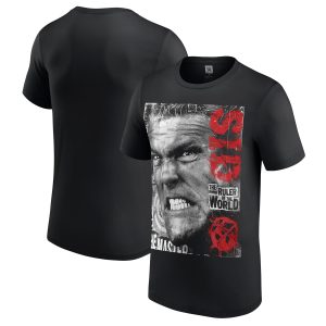 Men's Black Sycho Sid WWE The Ruler of the World T-Shirt