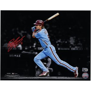 Bryson Stott Philadelphia Phillies Autographed 11" x 14" Hitting Spotlight Photograph